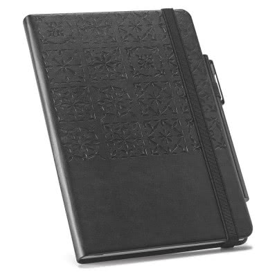 Cuadernos para empresas azulejos color negro