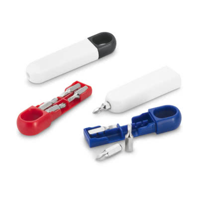 Pequeño set barato de herramientas color rojo vista productos