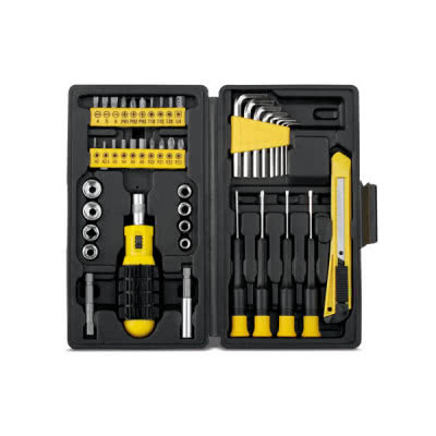 Completo set de herramientas de 45 piezas