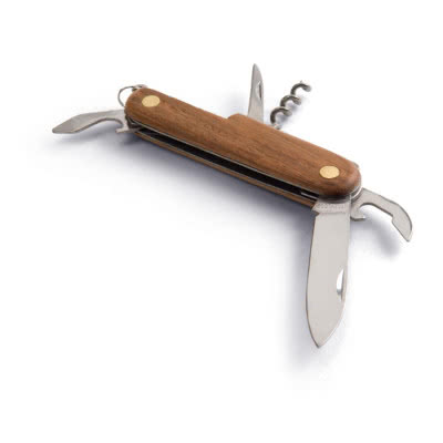 Navaja personalizada de madera