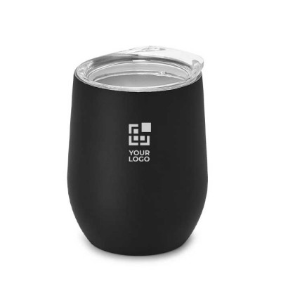 Vaso de viaje personalizado en acero