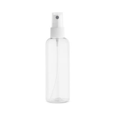 Bote rellenable personalizado con función spray color blanco