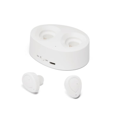 Auriculares inalámbricos innovadores color blanco