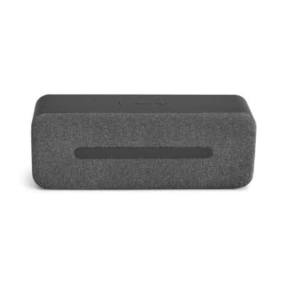 Altavoces para regalo en ABS texturizado color gris oscuro