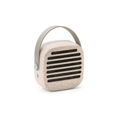 Altavoz con asa para personalizar color natural