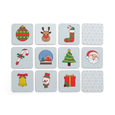 Juego de memoria con caja personalizada