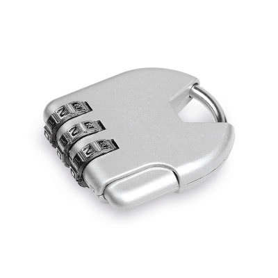 Candado con logo y código seguridad
