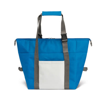 Bolsa térmica con dos formas posibles personalizada con logo