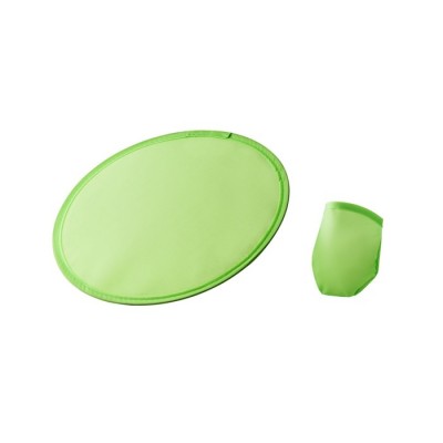 Frisbee promocional para empresas color verde