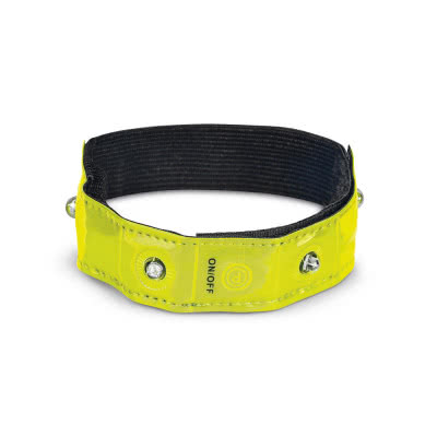 Pulseras reflectantes con LED