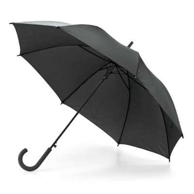 Paraguas de colores para publicidad color negro
