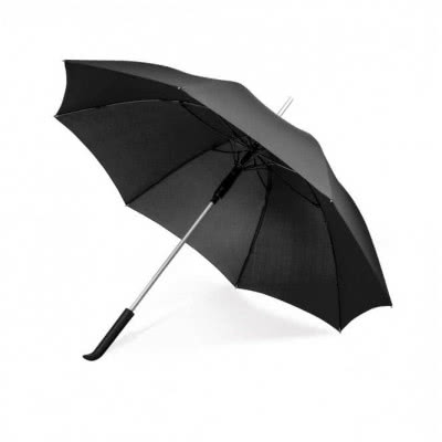 Paraguas antiviento personalizados color negro