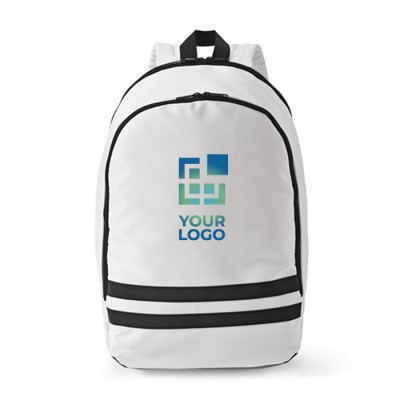 Mochila de RPET con bolsillo para portátil y bandas reflectantes 18L