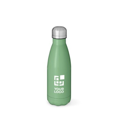 Botella de acero inoxidable reciclado con acabado mate 400ml