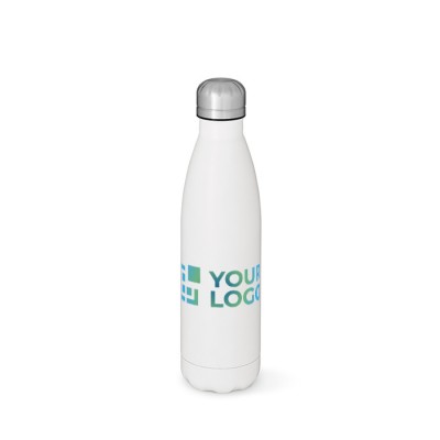 Botella de acero inoxidable reciclado con tapón antigoteo 400ml vista principal