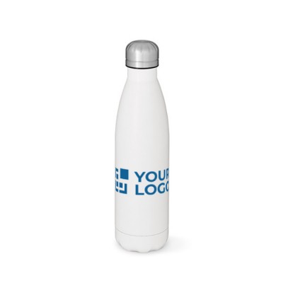 Botella de acero inoxidable reciclado con tapón antigoteo 500ml vista principal