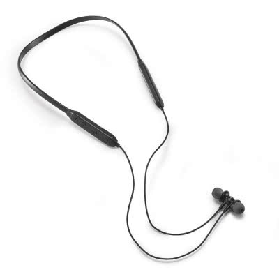 Cascos con bluetooth y soporte cuello color negro