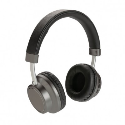 Auriculares con sonido de alta calidad color gris
