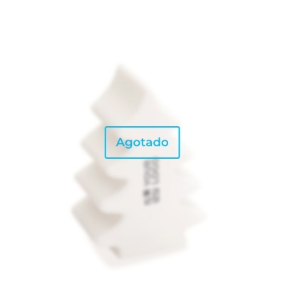 Árbol de plástico con luz color blanco - Agotado