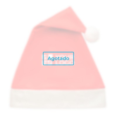 Clásico gorro de Papá Noel vista principal - Agotado