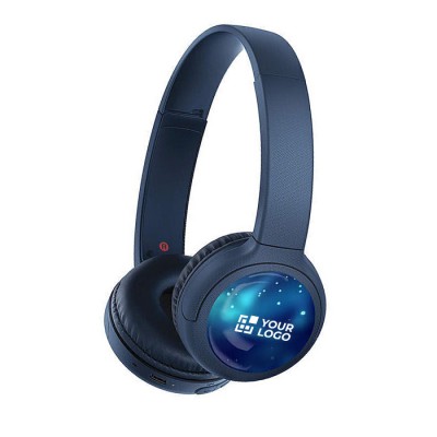 Auriculares bluetooth con doming color negro