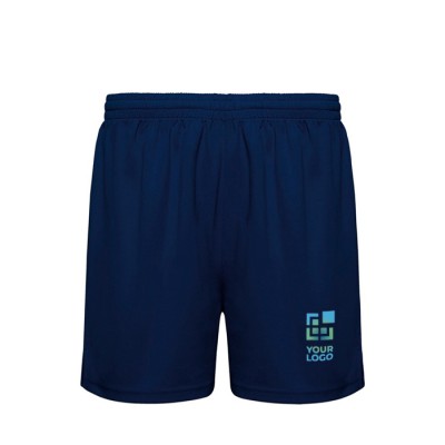 Pantalón sport corto sin slip interior 140 g/m2 Roly Direct Player 