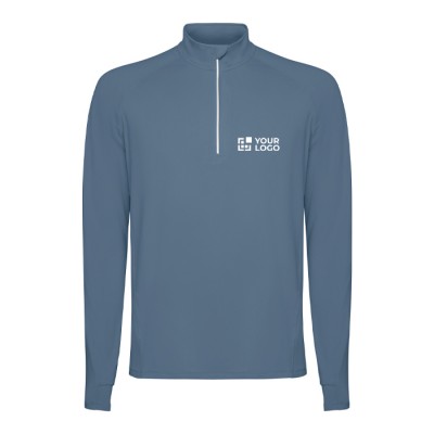 Sudadera técnica de poliéster reciclado 200 g/m2 Roly Direct Estambul 