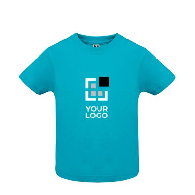 Camiseta para bebé de algodón peinado manga corta 160 g/m2 