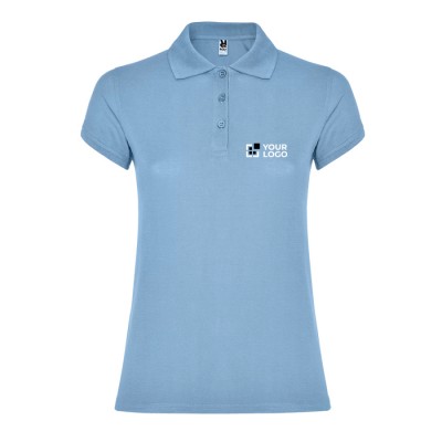Polo de algodón en punto piqué para mujer 200 g/m2 Roly Direct Star 