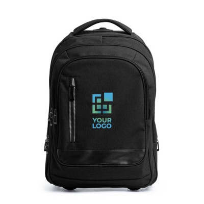 Trolley que se convierte en mochila de poliéster 300D para PC 17"