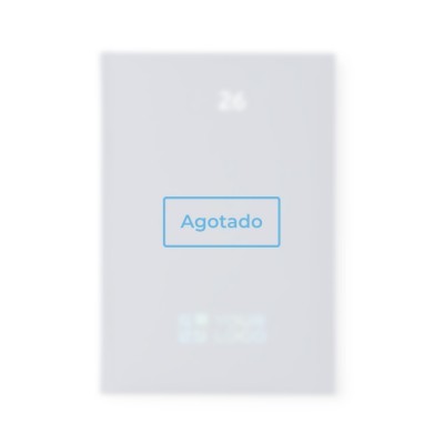 Agenda con tapa acolchada con relieve y marcapáginas A5 - agotado