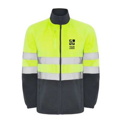 Chaqueta polar laboral de alta visibilidad 300 g/m2 Roly Altair 