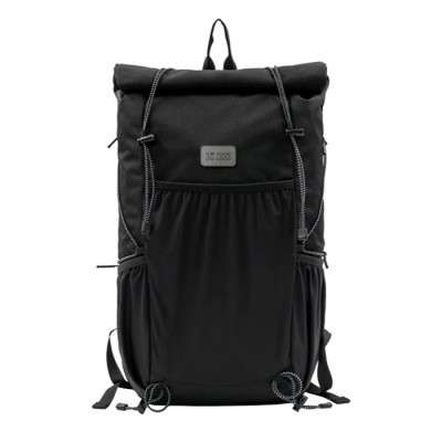 Mochila roll top de poliéster para portátil BrandCharger 16