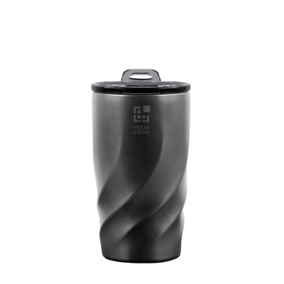 Vaso térmico antifugas de acero inoxidable reciclado BrandCharger 400ml