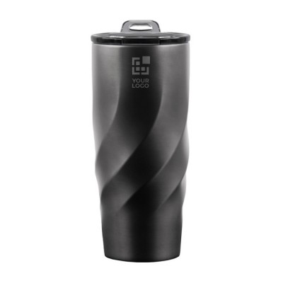 Vaso térmico antifugas de acero inoxidable reciclado BrandCharger 500ml