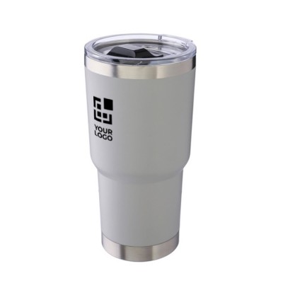 Vaso térmico apliable de acero inoxidable de doble pared 590ml