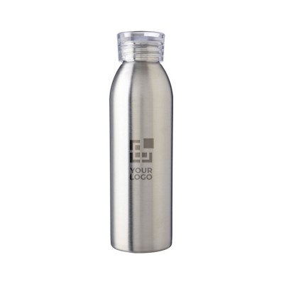 Botella de acero inoxidable reciclado con tapa y correa a juego 650ml