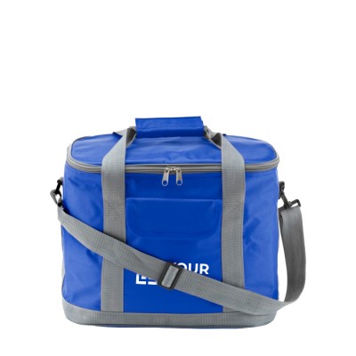 Bolsa nevera de nylon con bandolera extraíble y bolsillo frontal