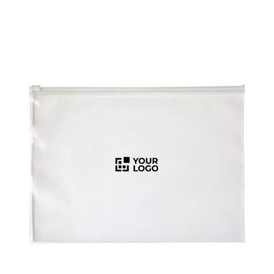 Carpeta de PVC transparente para documentos de tamaño A4