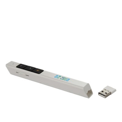 Puntero láser de plástico con función ''conecta y reproduce'' y USB