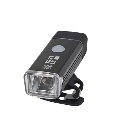 Luz COB para el manillar de la bicicleta con carga USB