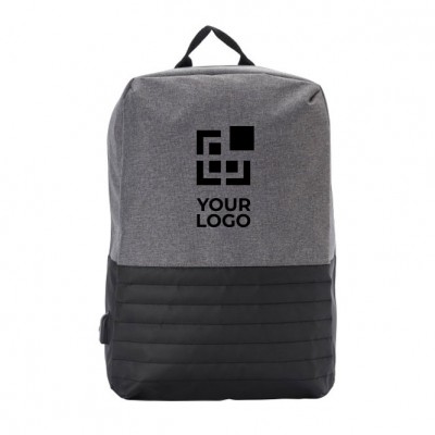 Mochila antirrobo con espalda y tirantes acolchados para PC 15"