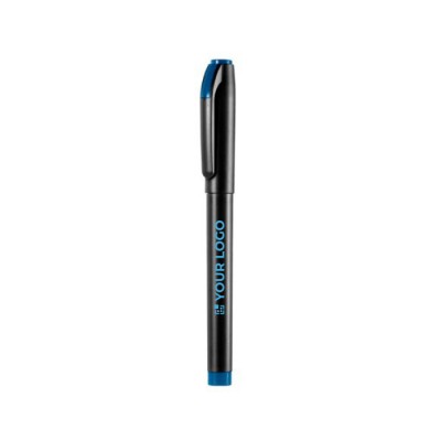 Roller negro con detalle color azul
