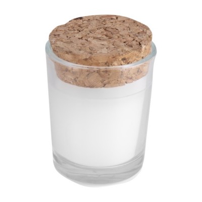 Vela con tapa de corcho