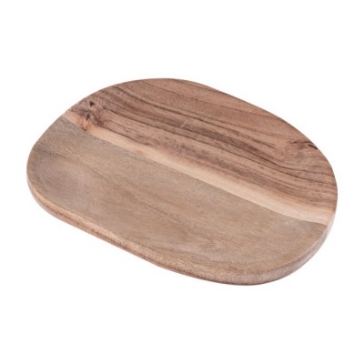 Bandeja decorativa de madera de acacia
