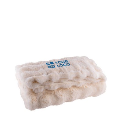Manta natural de poliéster premium con efecto pelo 170g/m2