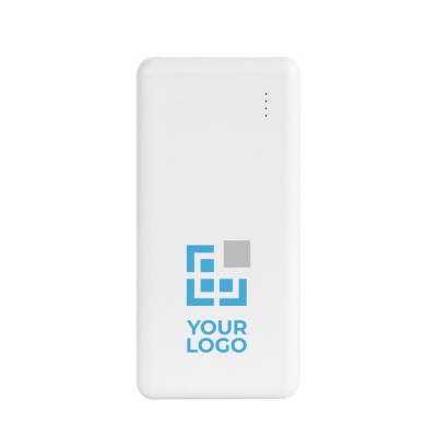 Batería externa hecha de ABS reciclado con capacidad de 8.000 mAh