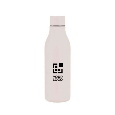 Botella de acero inoxidable de doble pared con tapón a juego 500ml