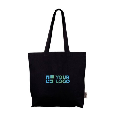 Bolsa de 100% algodón con bolsillo en el interior 140 g/m2
