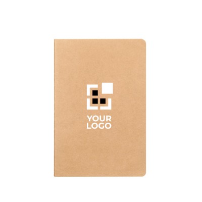 Libretas con hojas color crema y papel FSC a cuadros A5 Libretas con hojas color crema y papel FSC a cuadros A5